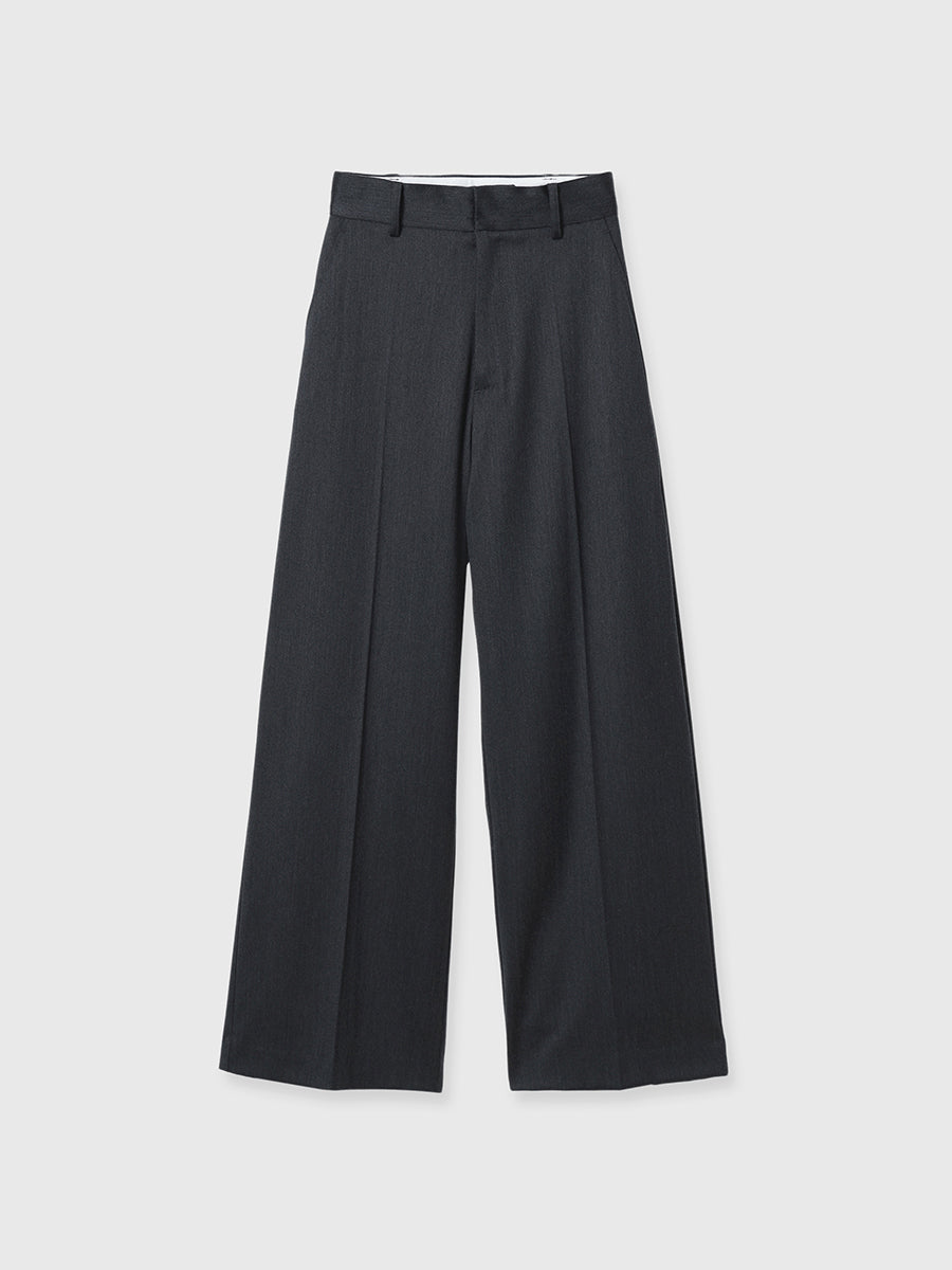 グロスウールワイドパンツ