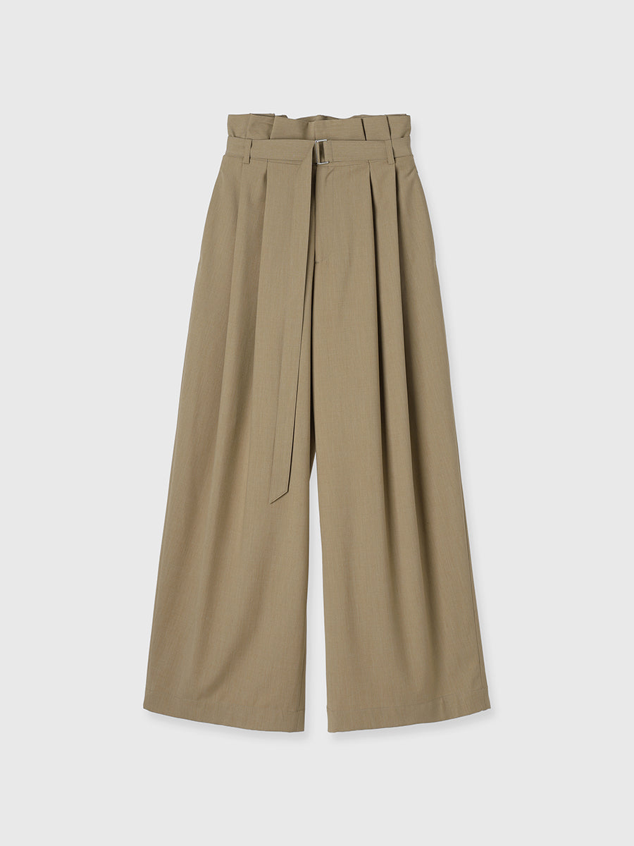 フリルタックワイドパンツ