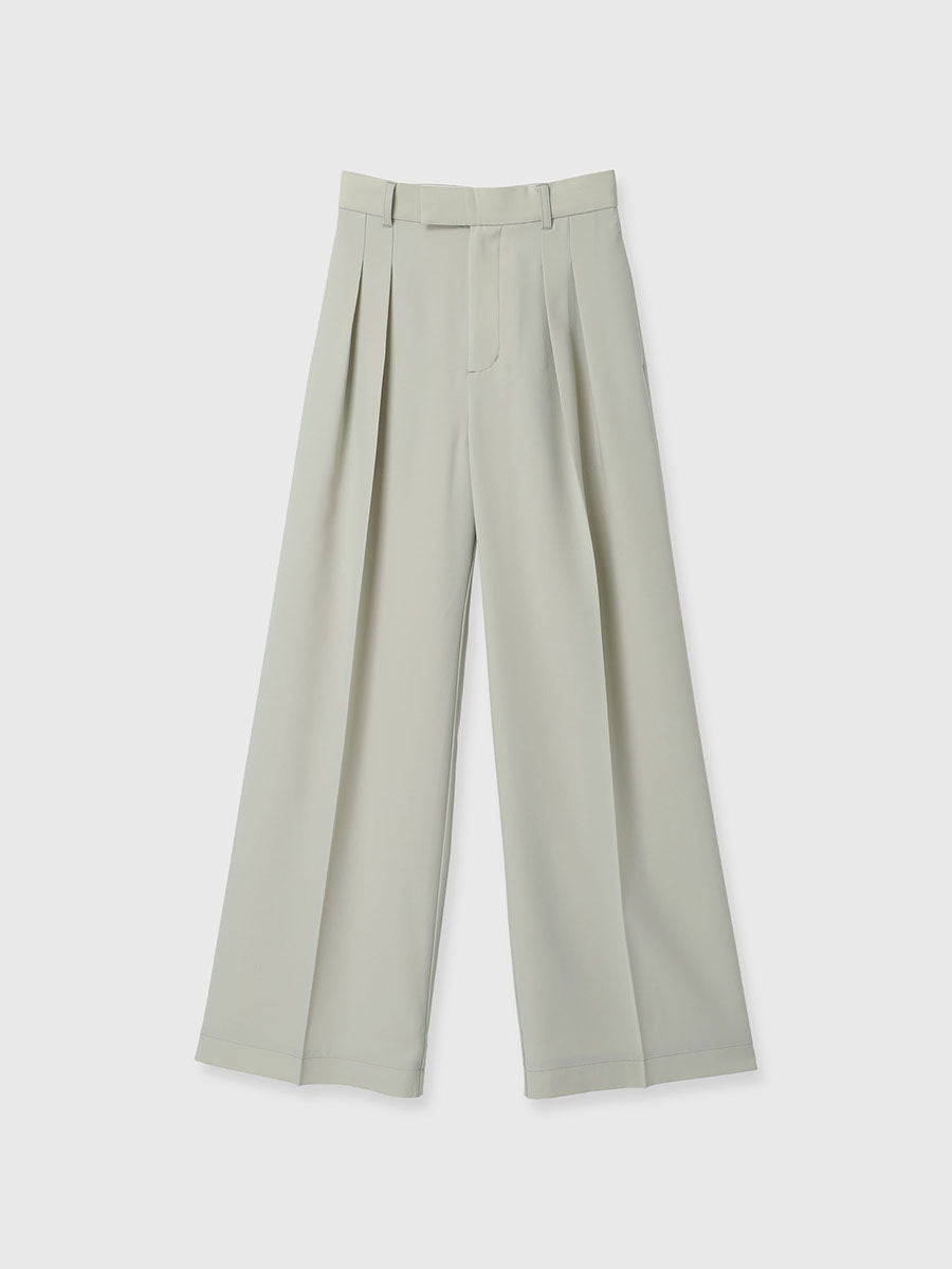 투턱 와이드 팬츠