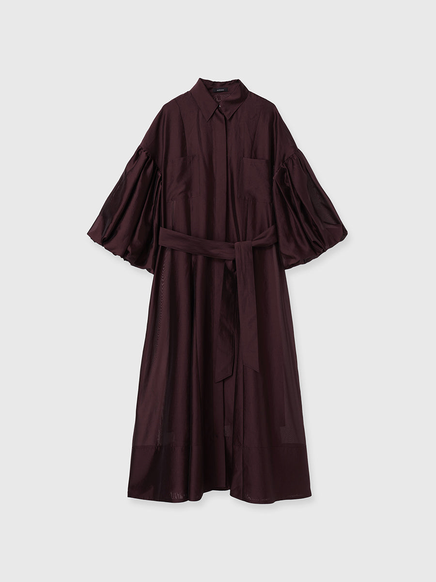 シルクタッチオーガンワンピース