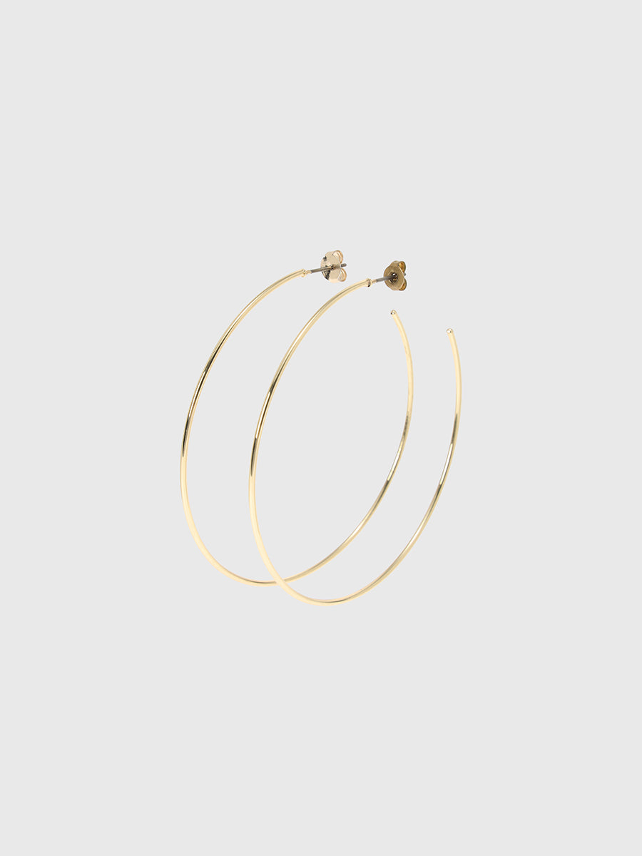 bigナローフープピアス