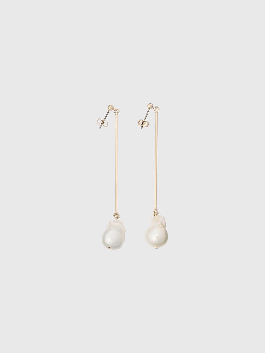 淡水パールバーピアス