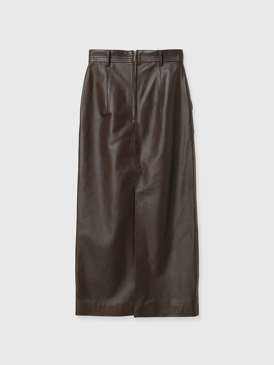 レザータイトスカート
