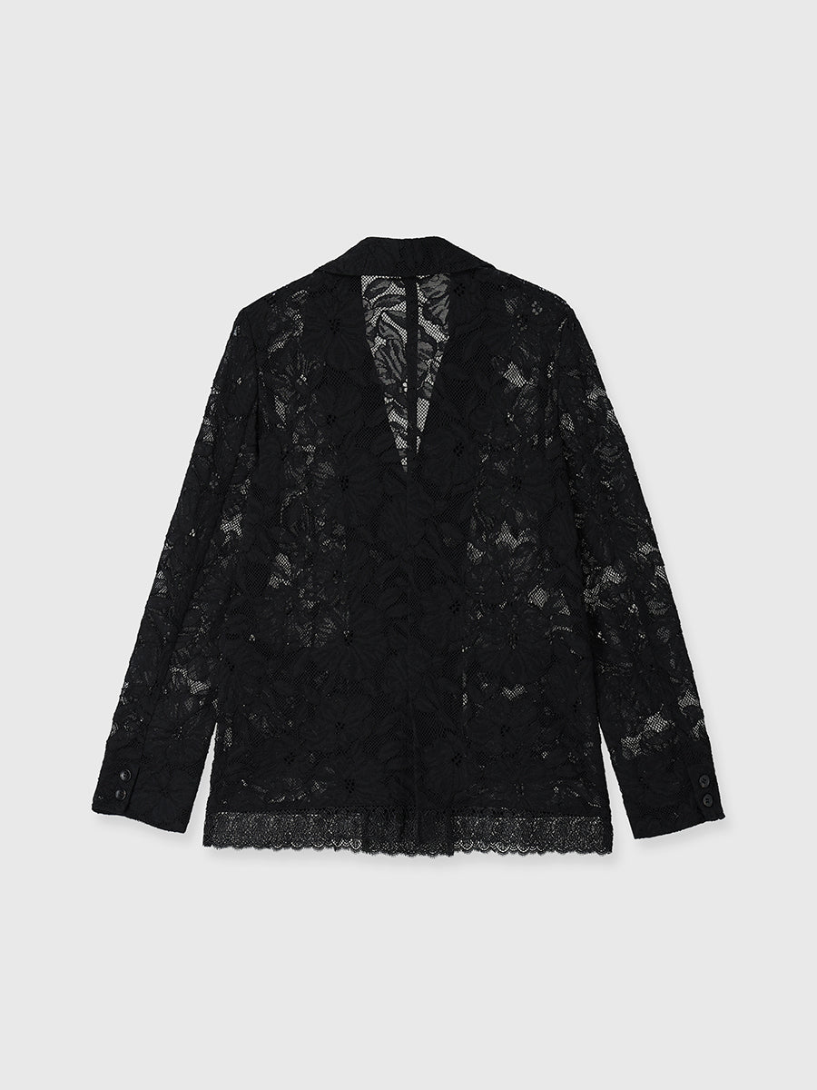 オーナメントレースダブルジャケット