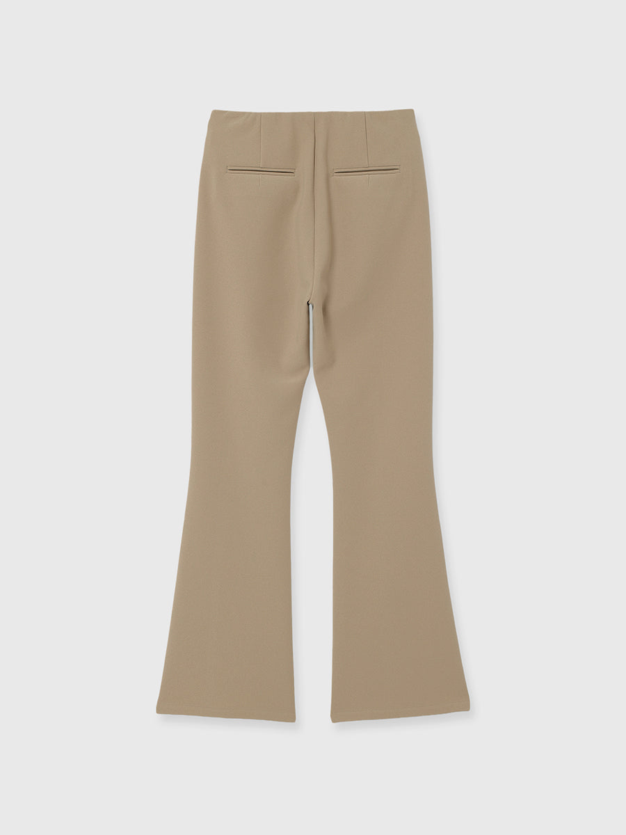 カットジョーゼットスリムフィットパンツ