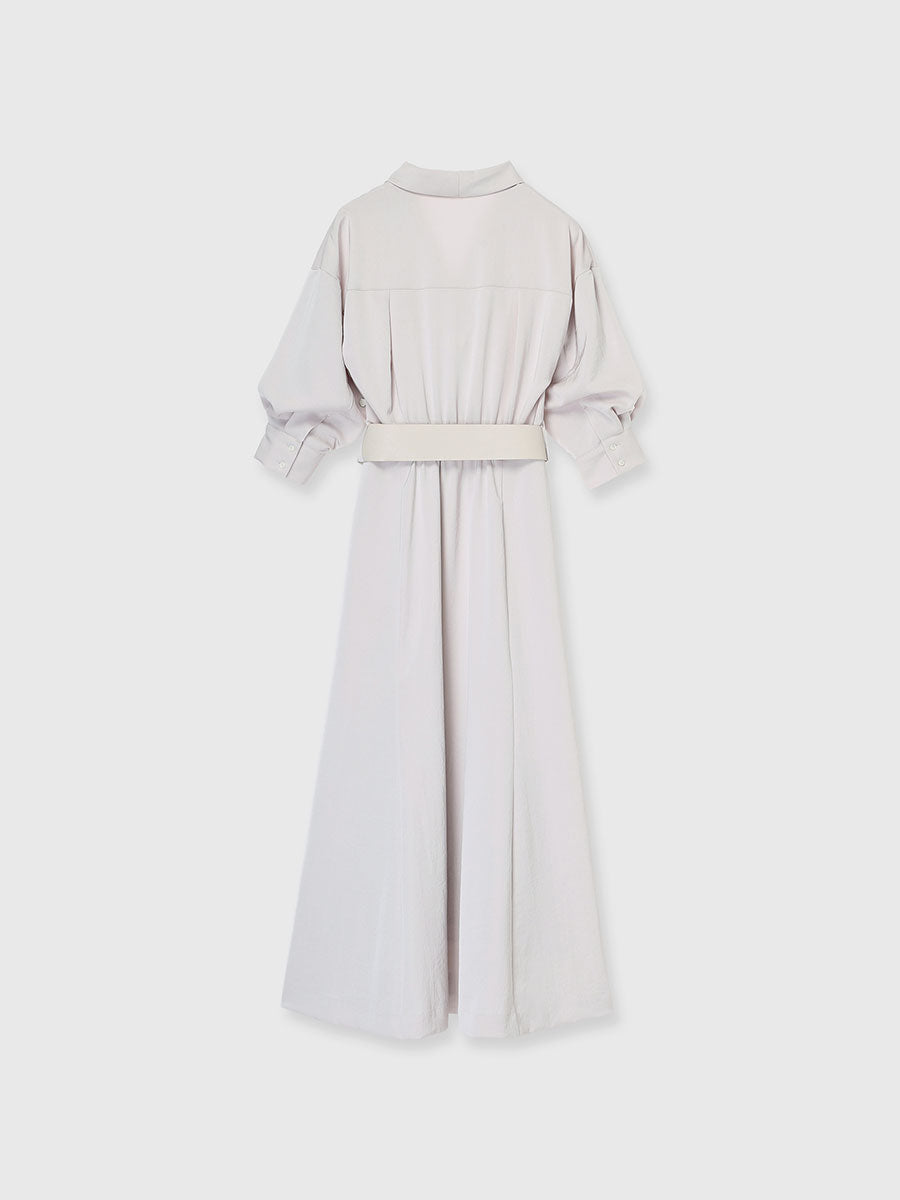 Shawl Collar Narrow Dress