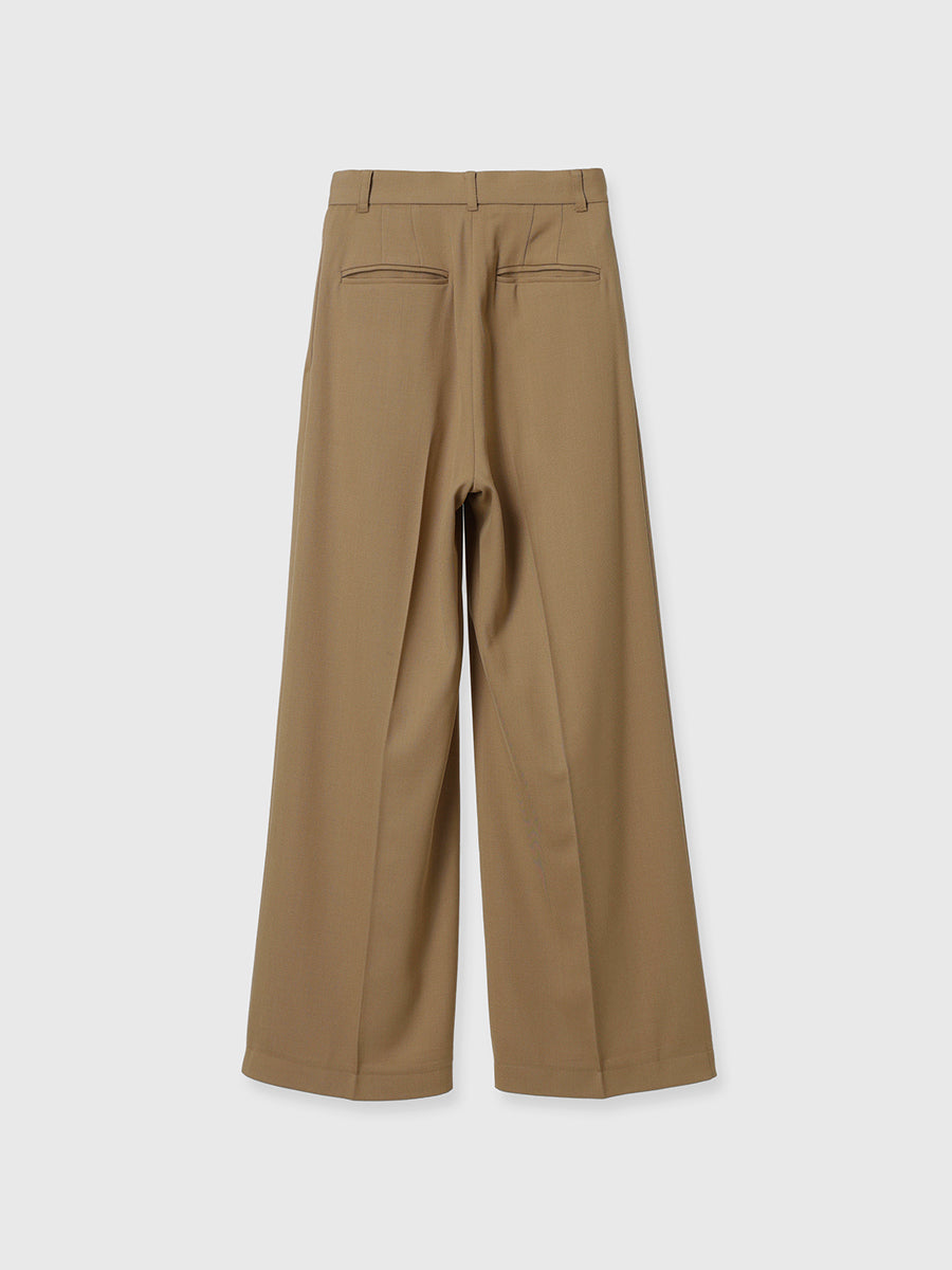 미드웨이트 투턱 와이드 팬츠