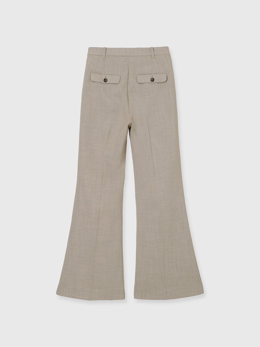 セミフレアパンツ