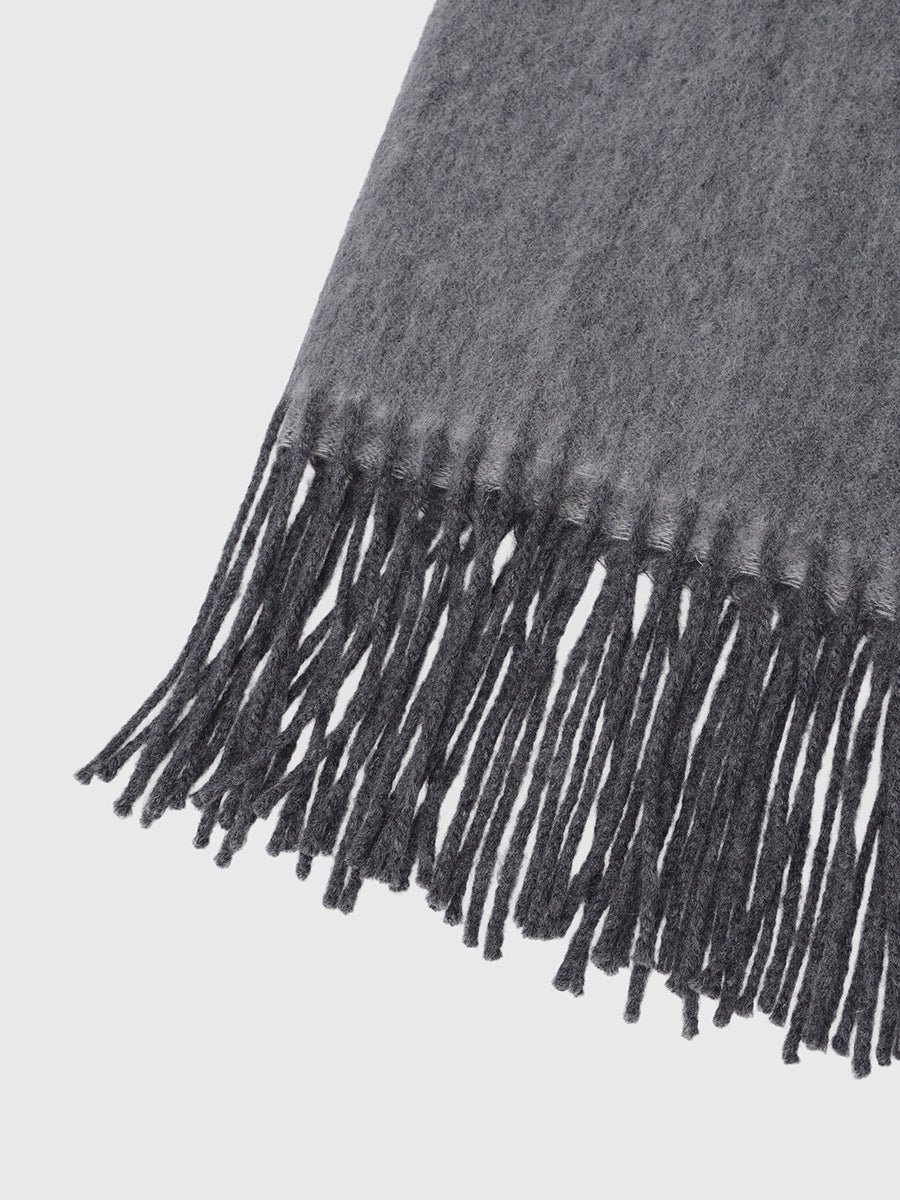 ダブルフェイスウールストール