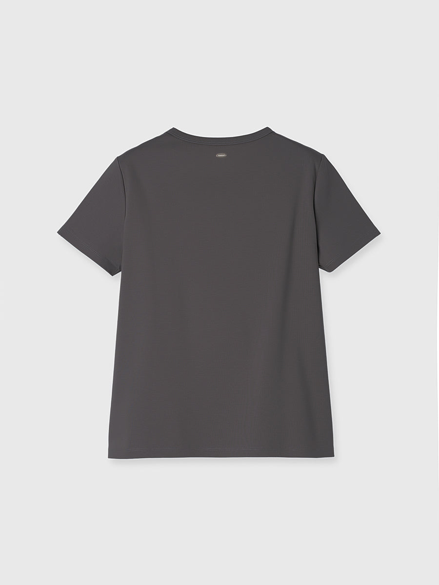 Silk touch cotton slim fit T