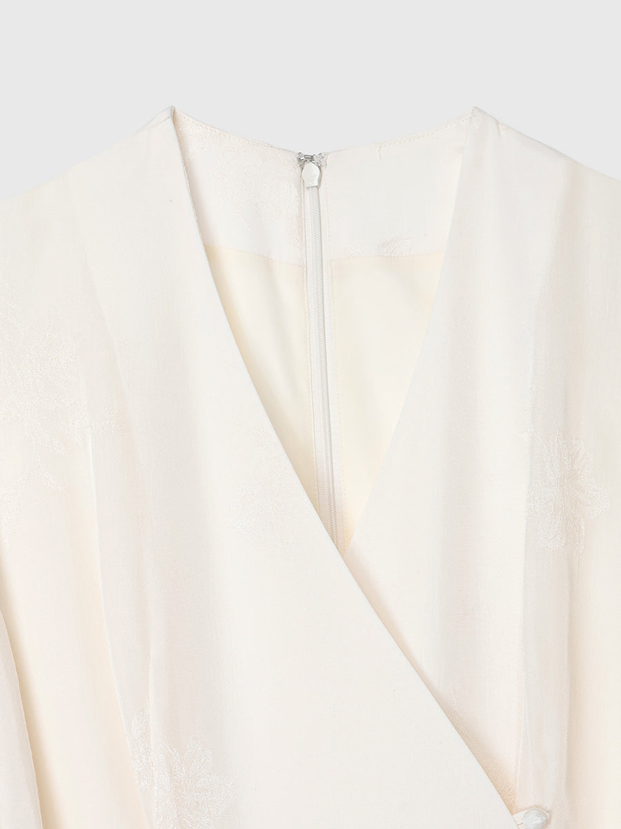 ブーケジャカードメロウワンピース