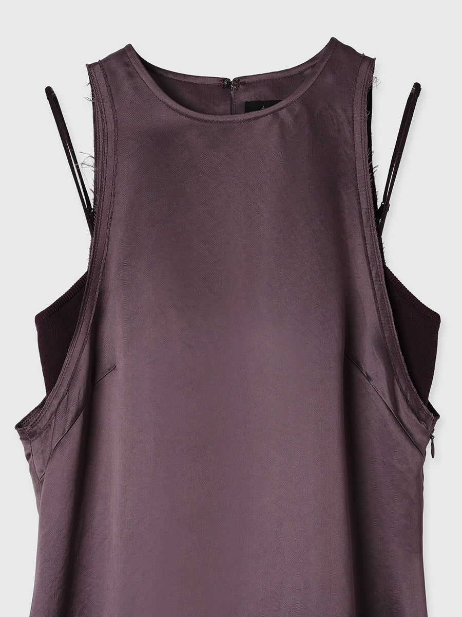 サテンアメスリワンピース