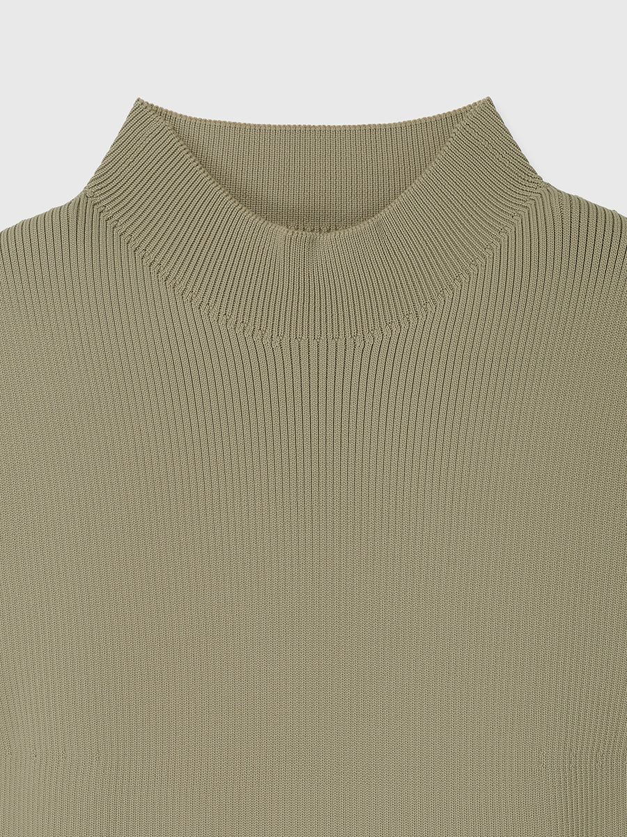 홀가먼트 플레어 니트 원피스