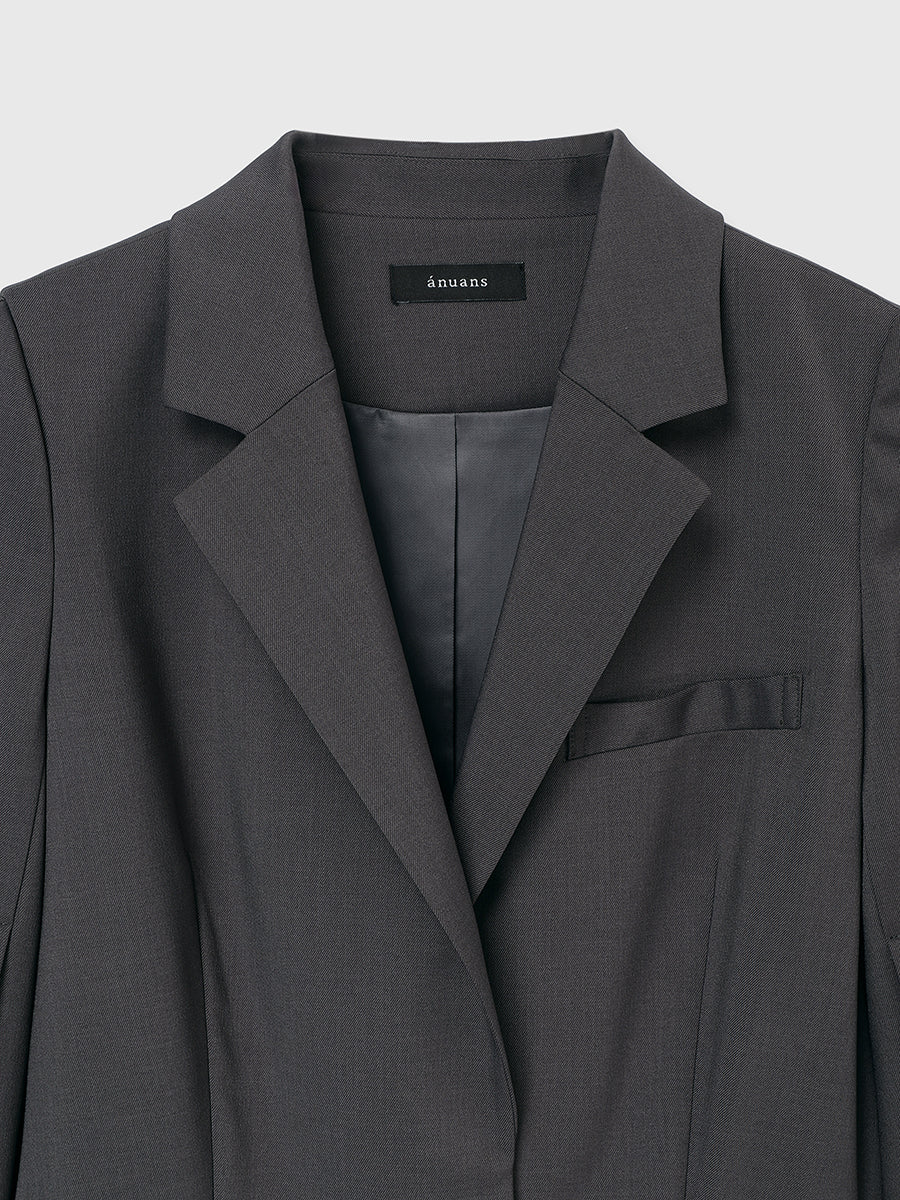 ミニマルテーラードオールインワン