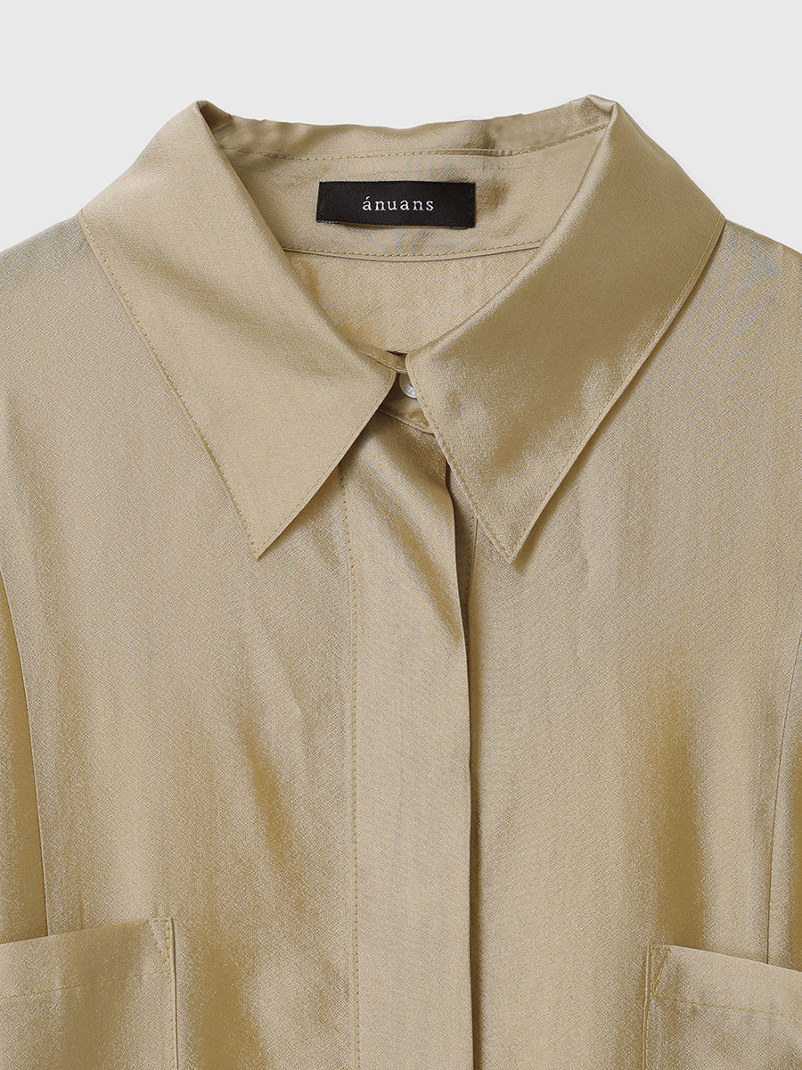 シルクタッチオーガンワンピース