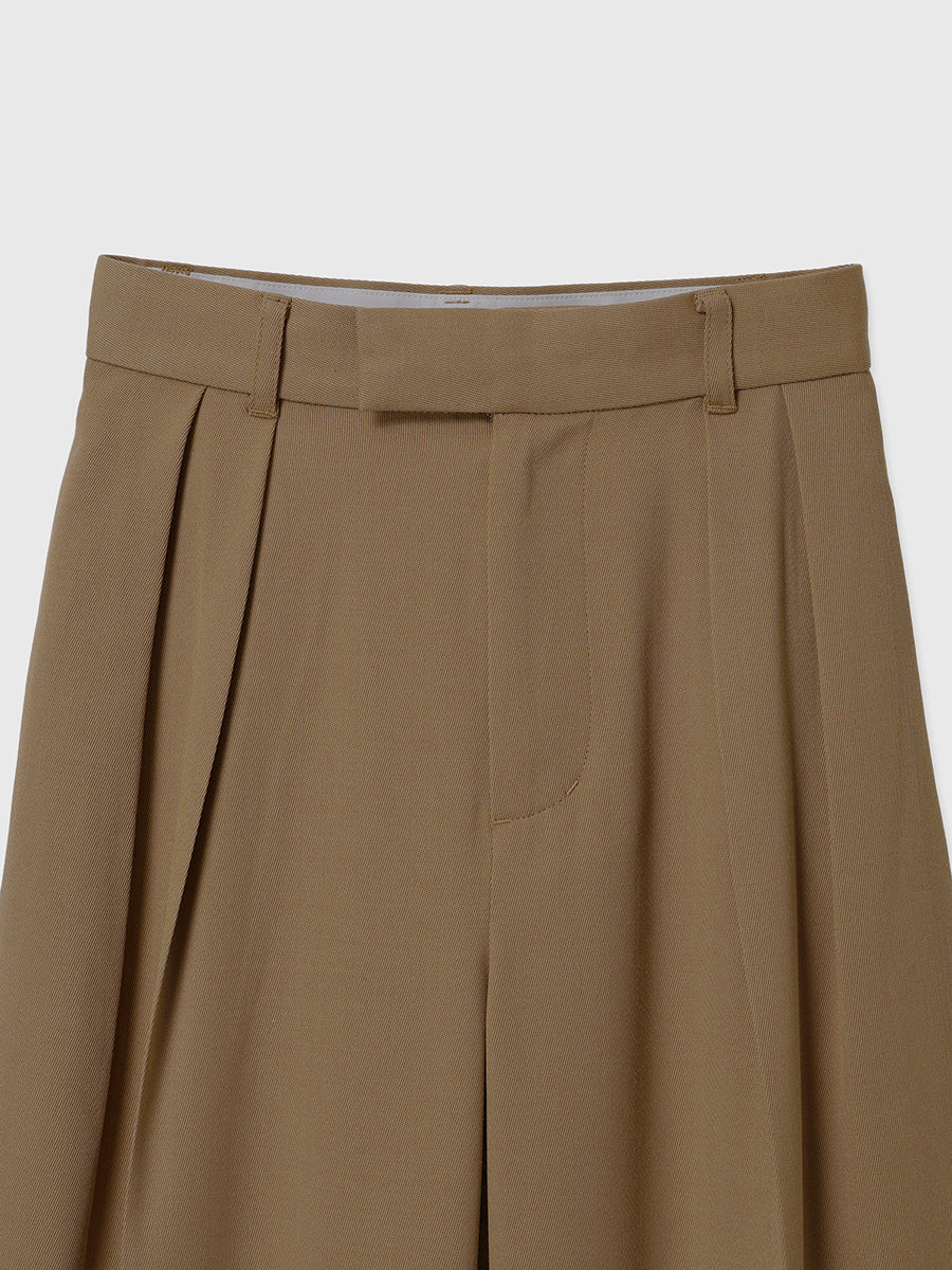 미드웨이트 투턱 와이드 팬츠