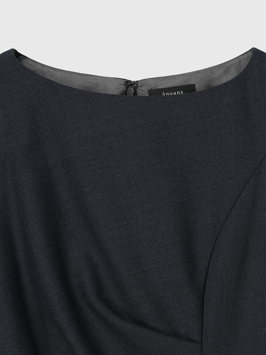 アシメタックナローワンピース