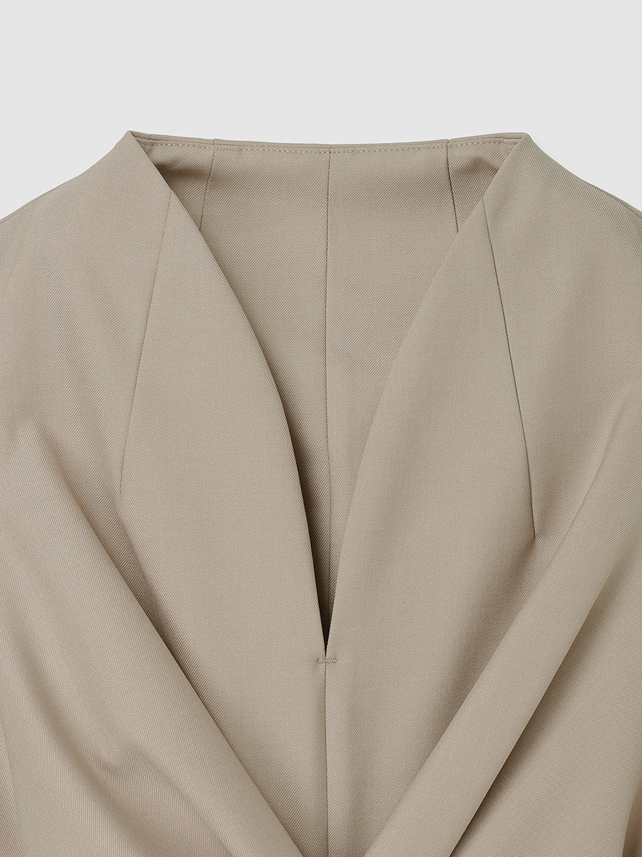 ツイストギャザーワンピース