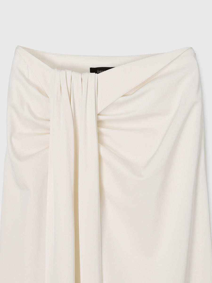 ドレープディティールスカート