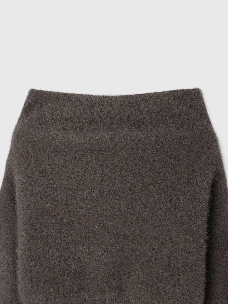 ラクーンフォックスオフショルニットプルオーバー