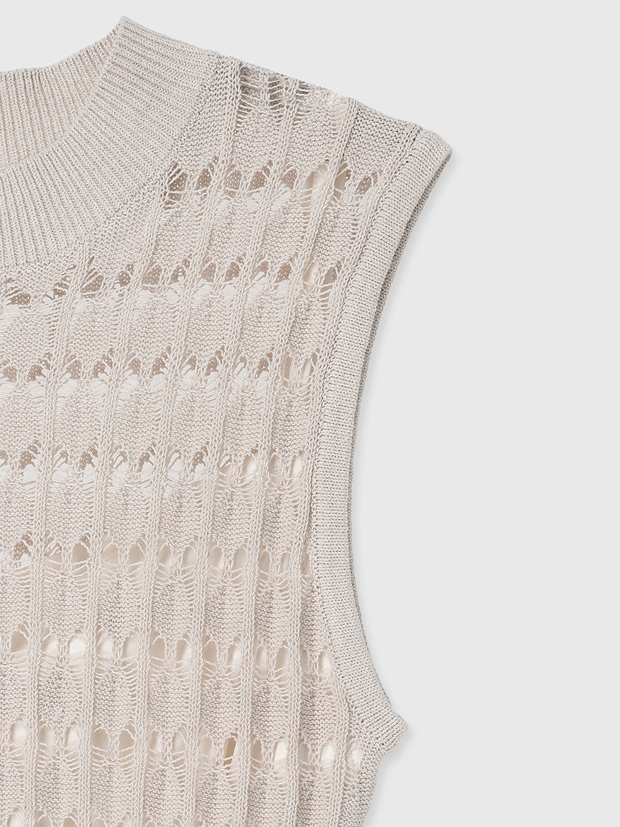 クロシェマーメイドニットワンピース