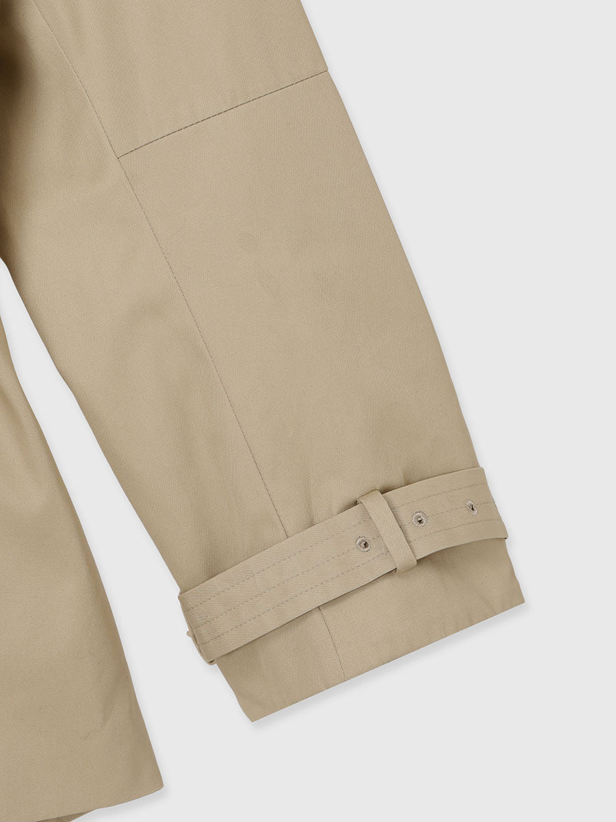 ハーフオーバートレンチコート