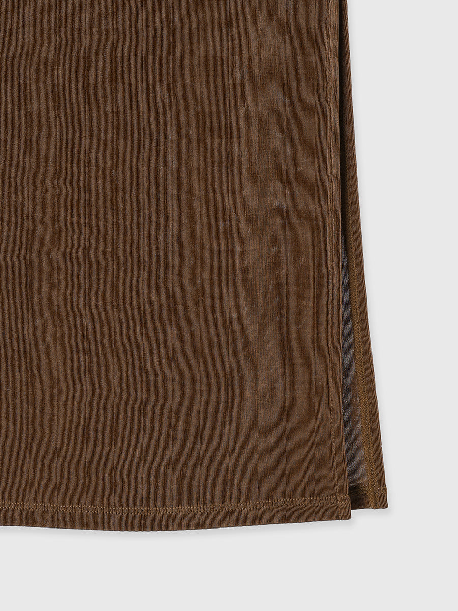 アセテートカットナロースカート