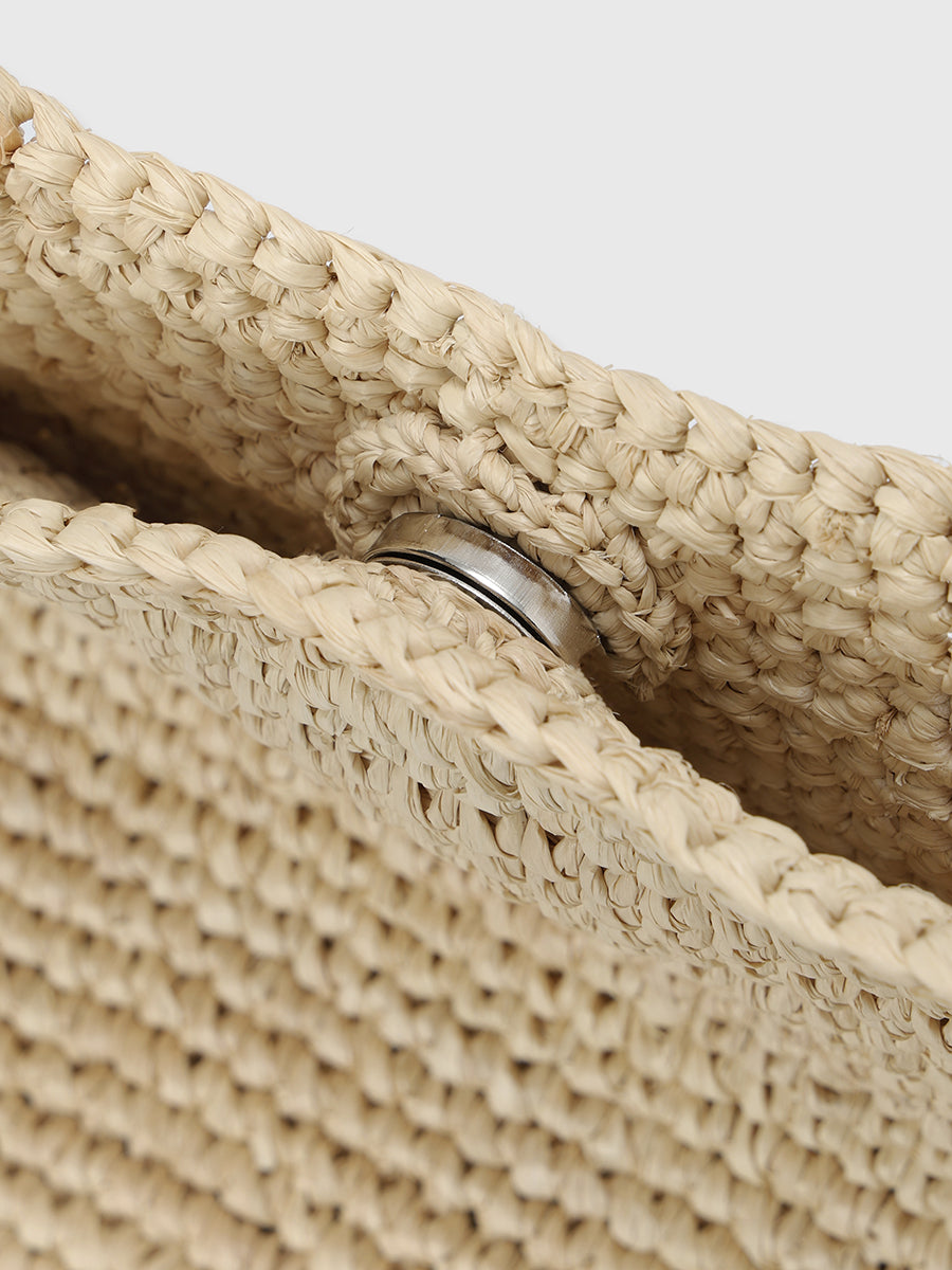 【LIMAIA】ラフィアトートバッグ