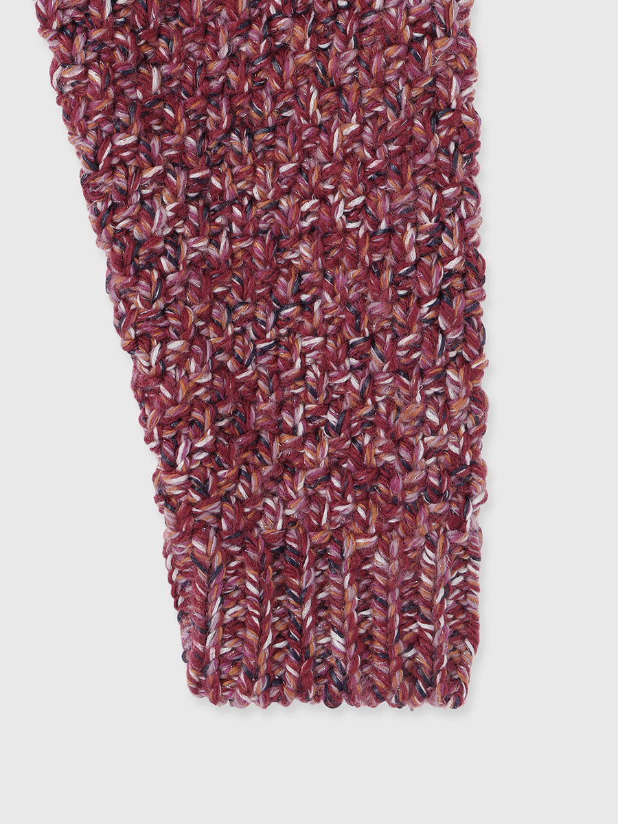 ミックスヤーンニットトップス