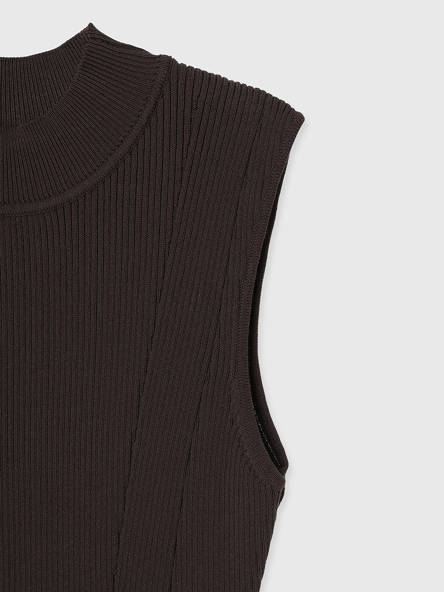 セミマーメイドニットワンピース