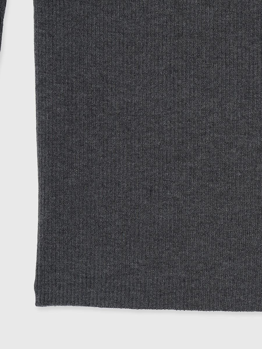 シルクカシミアブレンドボートネックニット