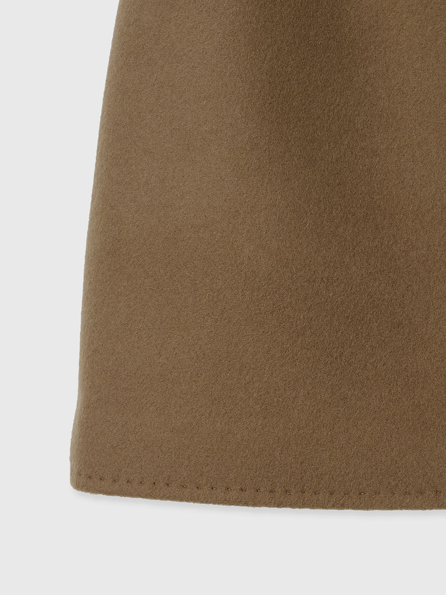 River Wool Mini Skirt