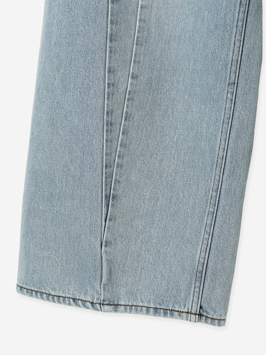 サイドタックカジュアルワイドデニム