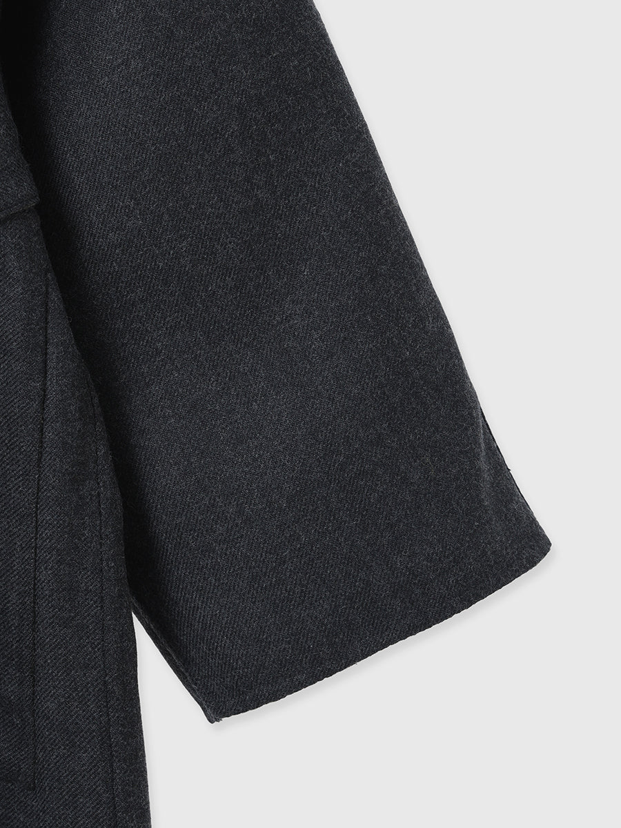 ウールリバーオーバーロングコート