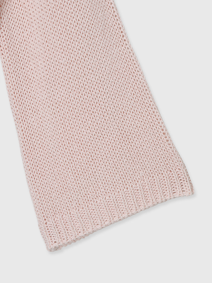 ペーパーヤーンニットプルオーバー