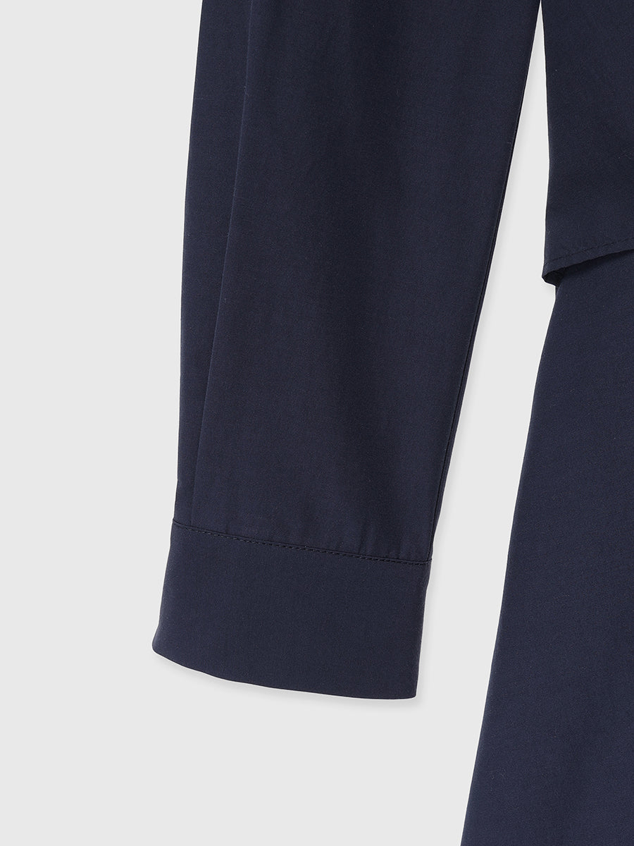 カシュクールシャツワンピース