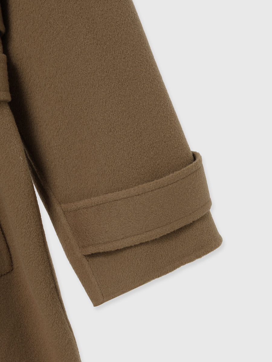 リバーウールミドルトレンチコート