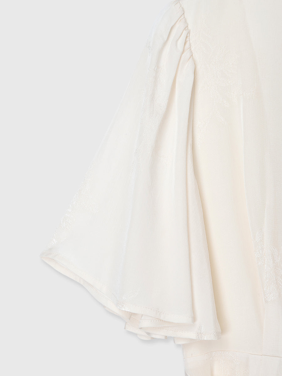 ブーケジャカードメロウワンピース