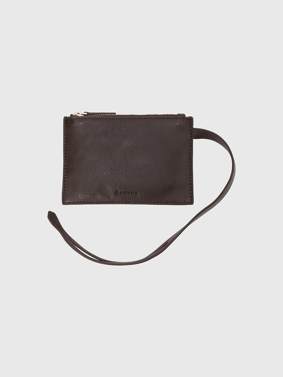 レザーラージショルダーバッグ