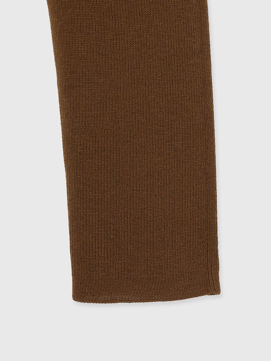 バックオープンニットボディスーツ