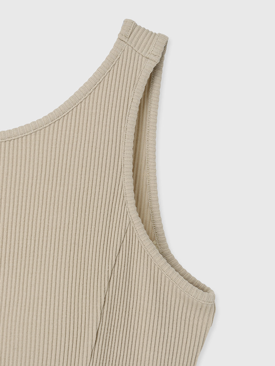 カップインマーメイドリブカットワンピース