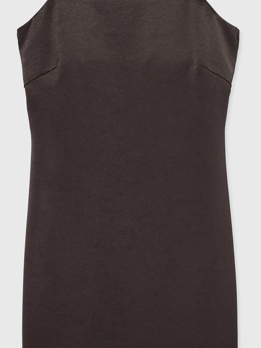 Cup-In Satin Cami Dress