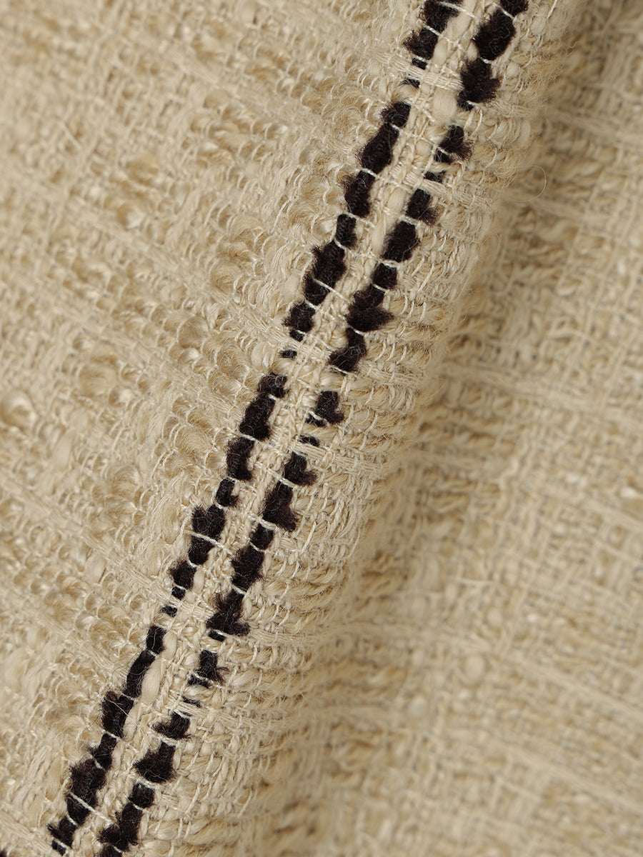 ツイードラップスカート