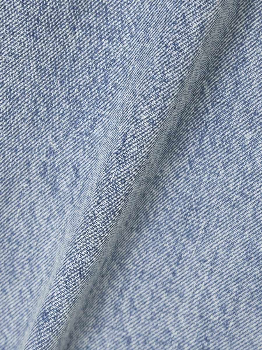 ダメージワイドデニム