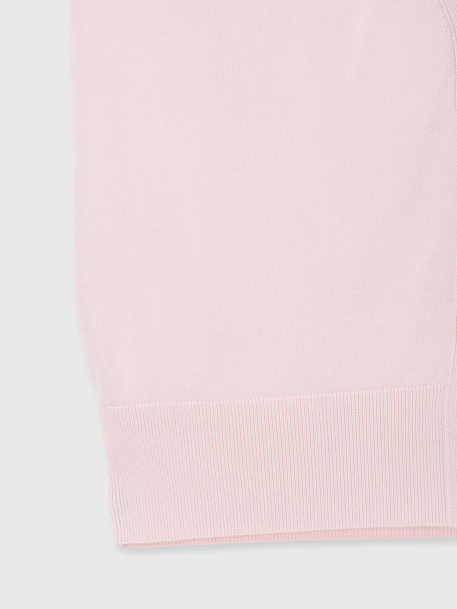 レイヤードニットプルオーバー