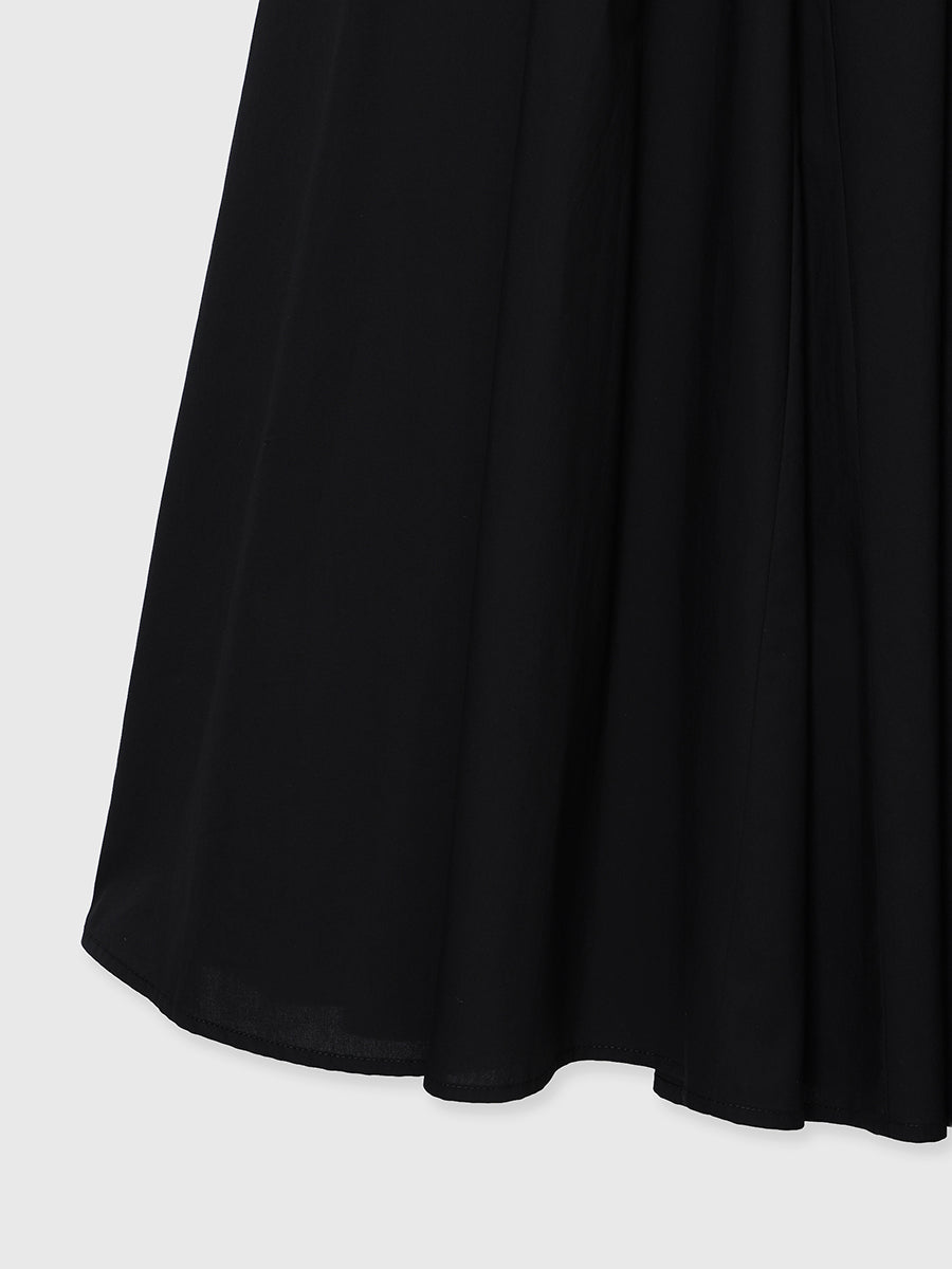 ケーブルポロドッキングニットワンピース