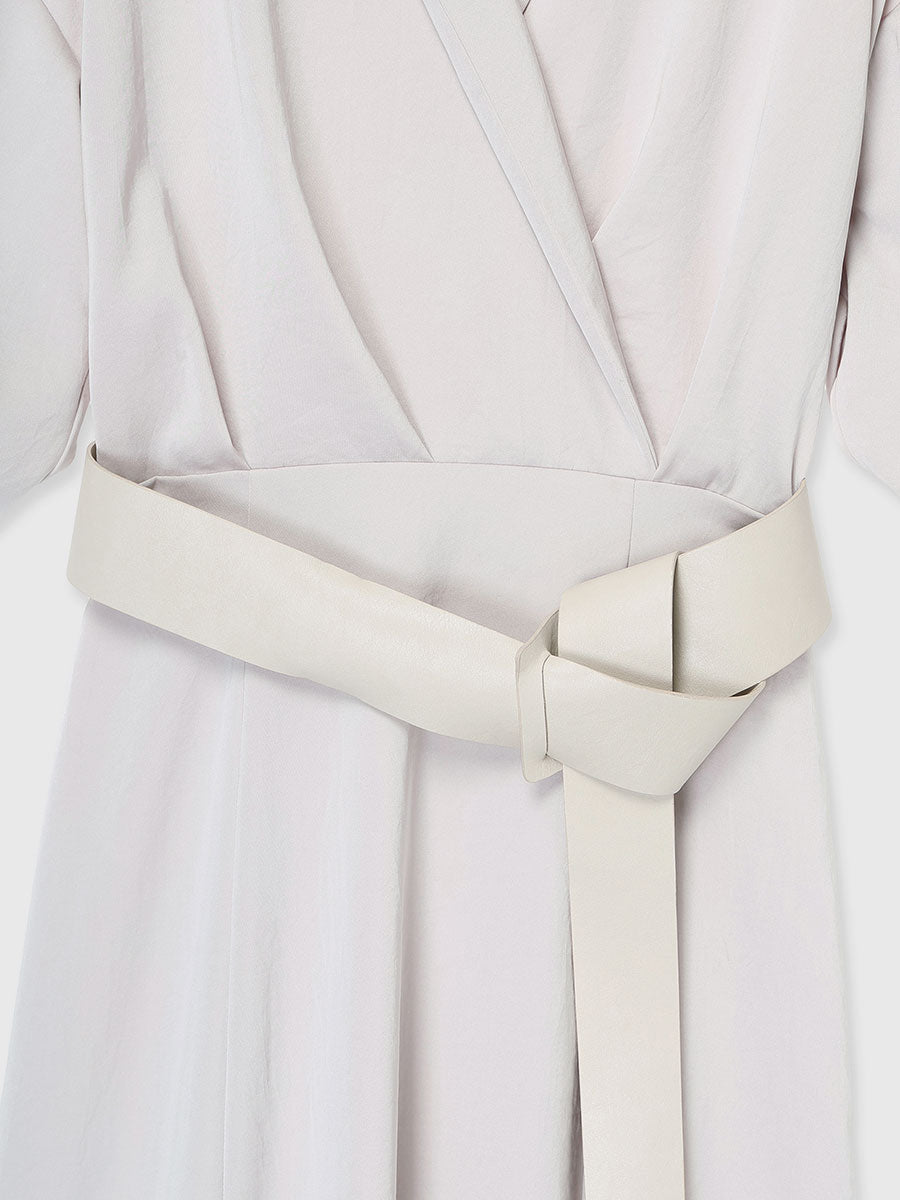 Shawl Collar Narrow Dress