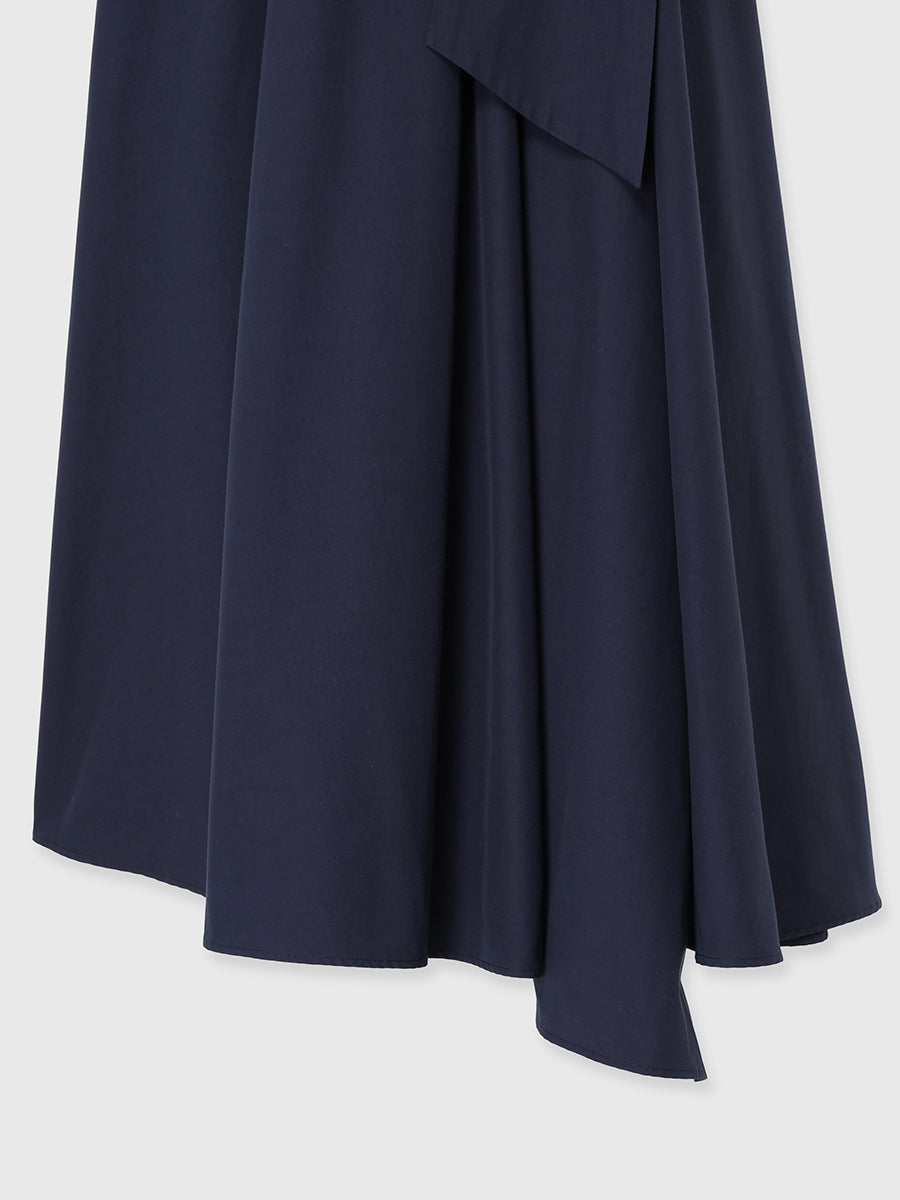 カシュクールシャツワンピース