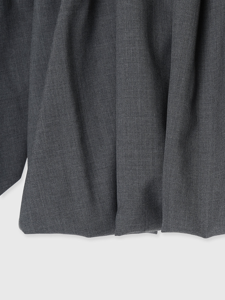 蓬鬆氣球袖襯衫