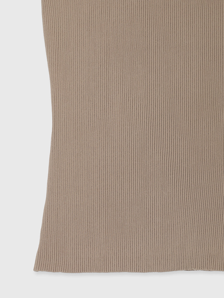 소프트 핏 오프숄더 니트 탑